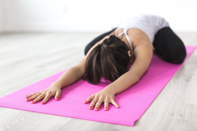 Child's Pose (Balasana) - Restorative pose